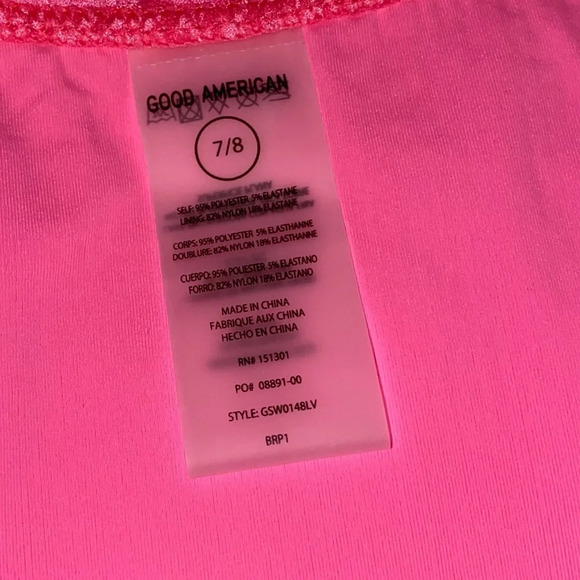 Good American Always Fits Good Waist Cheeky 7/8 NWT - Picture 5 of 6
